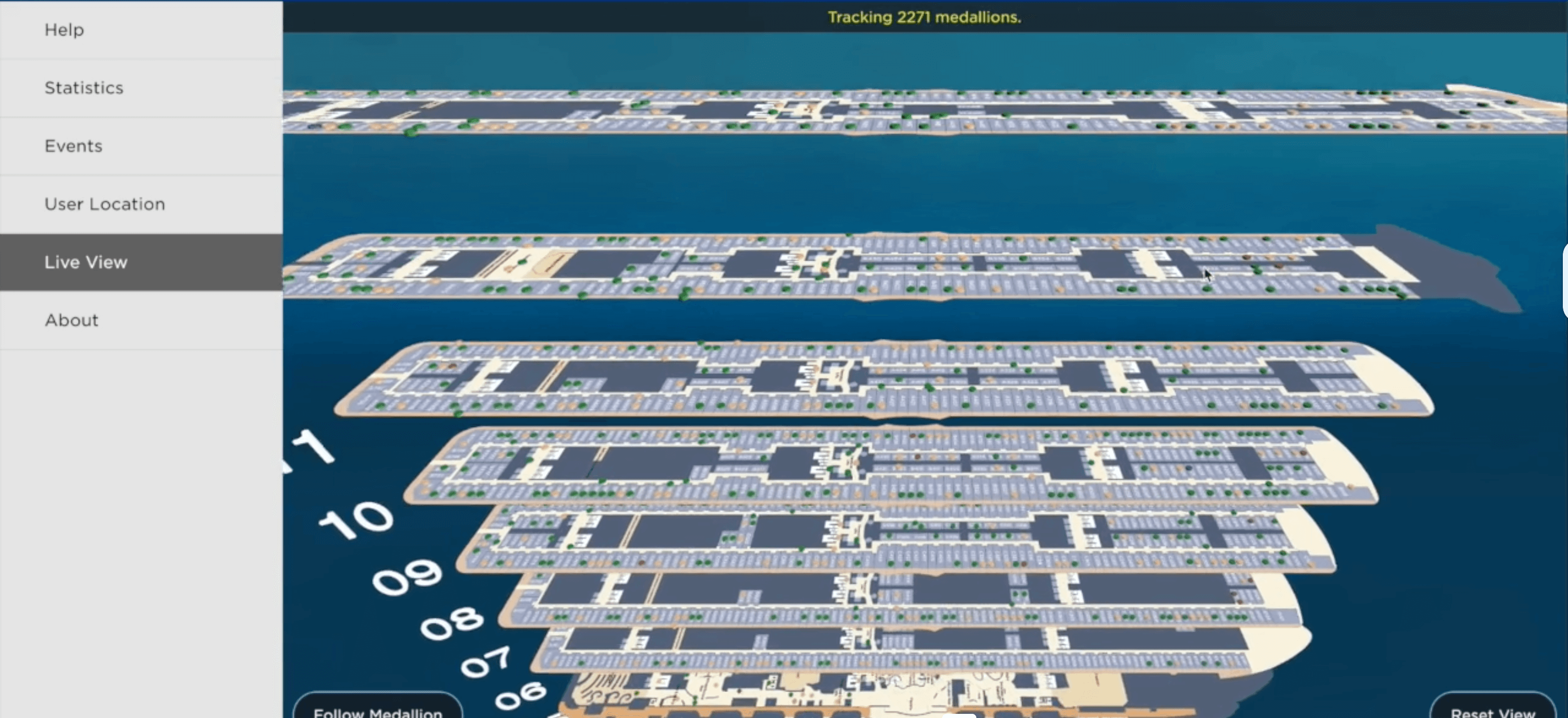 Maps can be tagged with device and sensor placements and support unlimited points of interest and programmable locations.