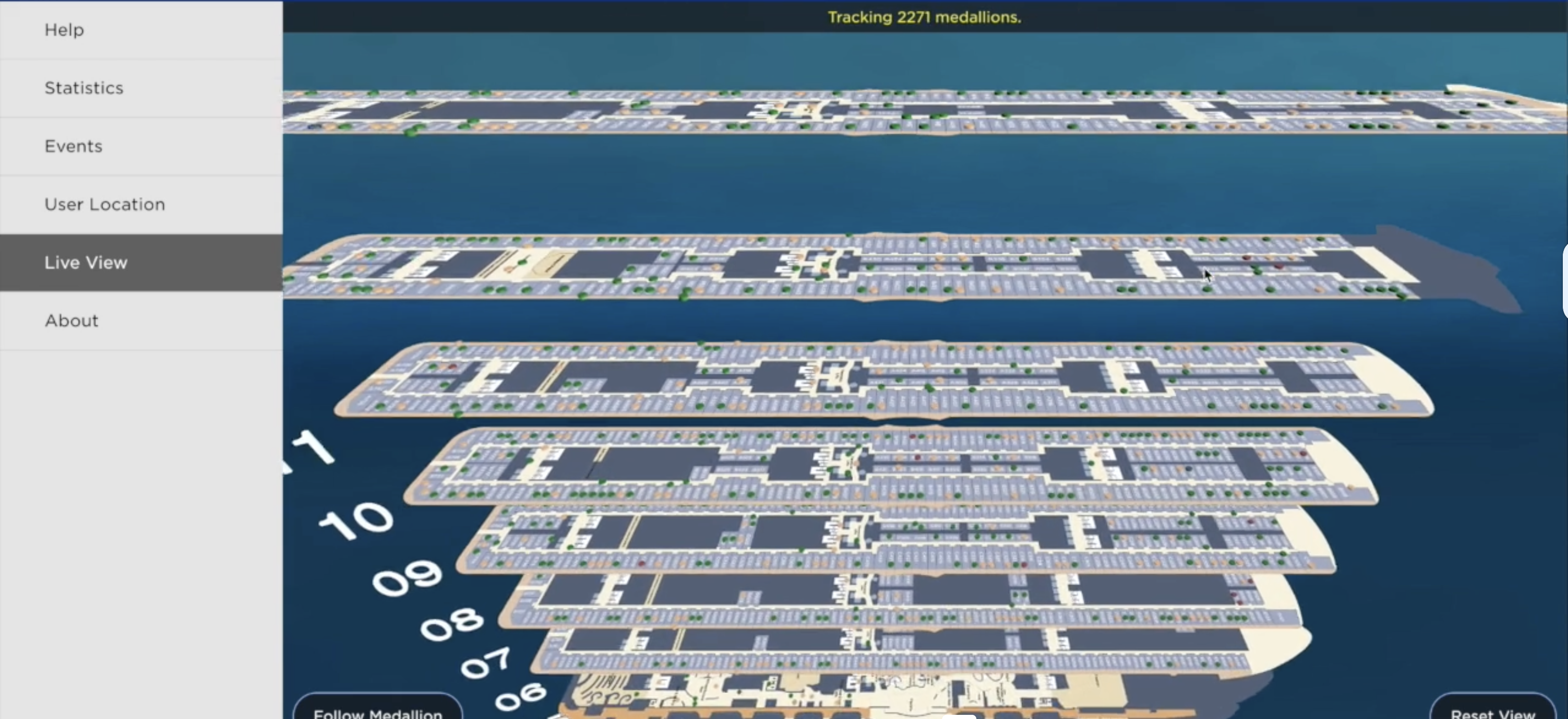 Maps can be tagged with device and sensor placements and support unlimited points of interest and programmable locations.